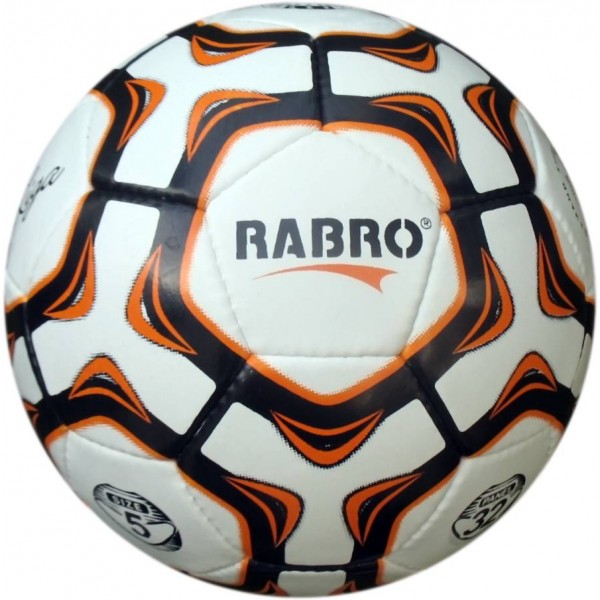 Rabro Liga Football Size-5 (Pack of 1, Multicolor)